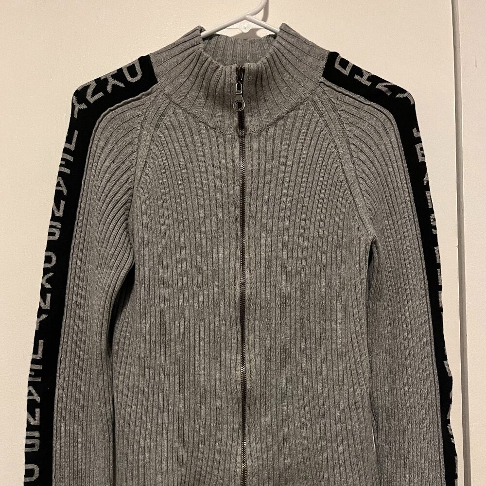 Vintage DKNY jeans zip up sweater -- size M